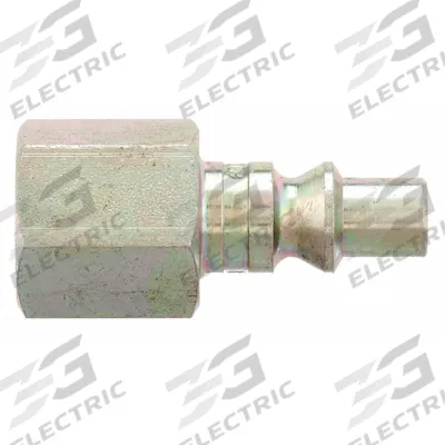 HANSEN Quick Connect Hose Coupling: 1/4 in Body Size, 1/4 in Hose Fitting Size - ARO Steel Quick-Connect Air Coupling Plugs