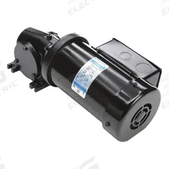 LEESON AC Gearmotor: Right Angle, Single Output Shaft, 3-Phase, TEFC, 29 RPM, 220 in-lb Max Torque (MPN M1145127.00). Key specifications — Inverter Rated: Yes; Brand: LEESON; Full Load Current: 1.4-1.3 A; Operating Voltage: 203-230V AC.