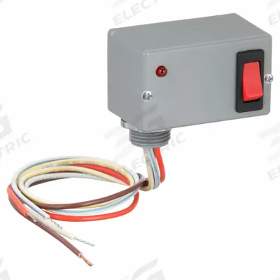 FUNCTIONAL DEVICES INC / RIB Prewired Rocker Switch: 3 Positions, SPST - Enclosed Prewired Rocker Switches