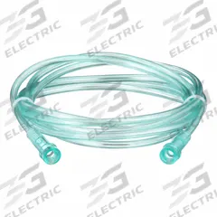 DYNAREX Crush Lumen Oxygen Tubing: 0.16 in Inside Dia, 0.24 in Outside Dia, 7 ft L, Poly Bag, PVC (MPN 33200). Key specifications — Brand: DYNAREX; Material: PVC.