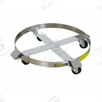 APPROVED VENDOR Drum Dolly: 900 lb Load Capacity, For 55 gal Container Capacity, Round, (4) Swivel (MPN 240196). Key specifications — Caster/Wheel Configuration: (4) Swivel; For Container Capacity: 55 gal; Deck Shape: Round; Brand: APPROVED VENDOR.