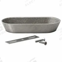 JAY R. SMITH MFG. CO Funnel Assembly: 6 in Overall Wd, 1 in Overall Ht, Cast Bronze, Bronze, Screw (MPN 3590NB). Key specifications — Material: Cast Bronze; Connection Type: Screw; Brand: JAY R. SMITH MFG. CO; Color: Nickel Bronze.