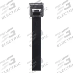 GRAINGER Cable Tie: 15 in Nominal Lg, 4 in Nominal Max. Bundle Dia., 0.3 in Wd, Outdoor Use, 100 PK (MPN 36J166). Key specifications — Outdoor Use: Yes; Color: Black; Brand: GRAINGER.