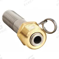 SANI-LAV Swivel Hose Adapter: Brass, Brass, 3 3/4 in Overall Lg, 3/4 in Inlet Connection Size, Barb (MPN N20). Key specifications — Inlet Connection Type: Barb; Brand: SANI-LAV; Color/Finish: Brass; Includes: Trigger Lock Ring; Material: Brass; Product Type: Hose Adapter.
