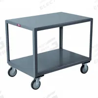 APPROVED VENDOR Work Table: Fixed Ht, Steel, 60 in x 30 in, 1,400 lb Overall Load Capacity (MPN LB360P500GP). Key specifications — Sub-brand: Jamco; Unit Type: Not Expandable or Modular; For Environment: Work Areas; Assembly: Fully Assembled; Wheel Material: Phenolic; Frame Material Finish: Powder Coated; Mobility: Casters; Height Adjustability: Fixed Height.