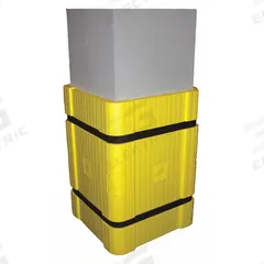 SENTRY Column Protector: 24 in, 24 in, Square, 24 in Compatible Column Dia, 39 1/4 in Overall Ht (MPN PS-Y-KIT). Key specifications — Color: Yellow; Maximum Compatible Column Length: 24 in; Brand: SENTRY; Material: ARPRO®.