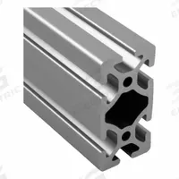 T-Slot Framing Extrusion: 15 Series, 12 ft Lg, 3 in x 1 1/2 in, Silver, Double, Grooved, 6 Slots (MPN 15QE1530-144). Key specifications — System of Measurement: Inch; Finish: Anodized; Product Type: T-Slot Profile; Material: Aluminum; Yield Strength: 25,000 psi; Manufacturer Part Number: 15QE1530-144; Brand: FAZTEK.