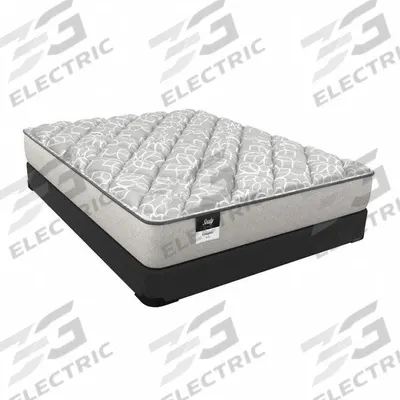 SEALY Bed Mattress: Full, Soft, Woven Fabric, 12 in Overall Ht, 54 in Overall Wd - Evington by Sealy