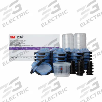 3M Spray Gun Cup Liner Kit: Spray Gun Cup Liner Kit, PPS, Plastic - Liners for Spray Gun Cups