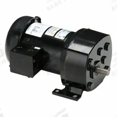 DAYTON AC Gearmotor: Parallel, Single Output Shaft, 3-Phase, TEFC, 21 RPM, 1,017 in-lb Max Torque (MPN 6Z405). Key specifications — Inverter Rated: No; Brand: DAYTON; Full Load Current: 1.50/.75 A.