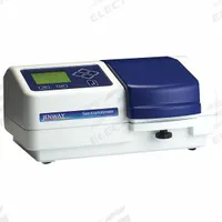 JENWAY Spectrophotometer: 320 nm Wavelength - Min, 1,000 nm Wavelength - Max, 8 nm Bandwidth (MPN 8305400). Key specifications — Brand: JENWAY; Accuracy: +/-2 nm; Includes: Dual Cell Holder.