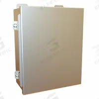 HAMMOND Electrical Enclosure: Stainless Steel, 10 in x 8 in x 4 in, NEMA 12/13/3R/4/4X, w/Panel (MPN 1414N4SSI). Key specifications — Brand: HAMMOND; Closure Method: Clamps; Enclosure Material: Stainless Steel; Includes Inner Panel: with Inner Panel Included.