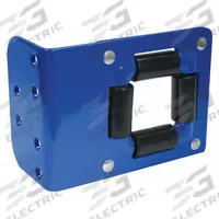 COXREELS Roller Guide: For C Series/PC Series/P Series/PWC Series/PW Series/SG Series Reel Series (MPN 1728-3). Key specifications — Return Location: Multi-direction; Bracket Color: Blue; For Reel Series: SG Series; Bracket Material: Steel; Roller Material: Plastic; Brand: COXREELS.