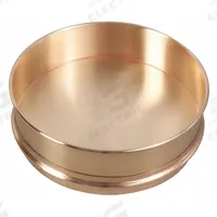 APPROVED VENDOR Sieve Pan: 2 in Overall Dp, 7 7/8 in Overall Dia, Brass (MPN 5ZPY9). Key specifications — Brand: APPROVED VENDOR; Product Type: Sieve Pan; Material: Brass.