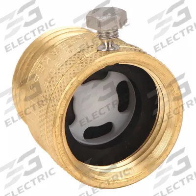 APPROVED VENDOR Vacuum Breaker: Female IPS x Male GHT, For Water Media, 34°F – 160°F, Brass - Hose Bibb Vacuum Breakers