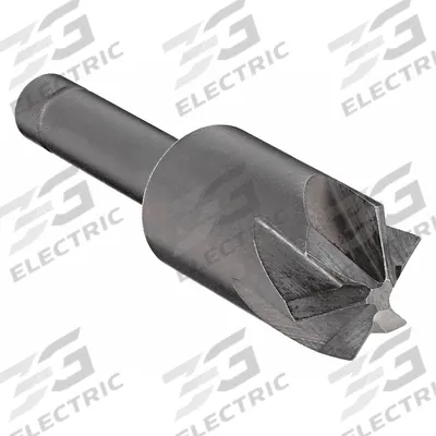 KEO Countersink: 120°, 6 Flute, 1 1/4 in Body Dia - Smooth-Finish Six-Flute Countersinks