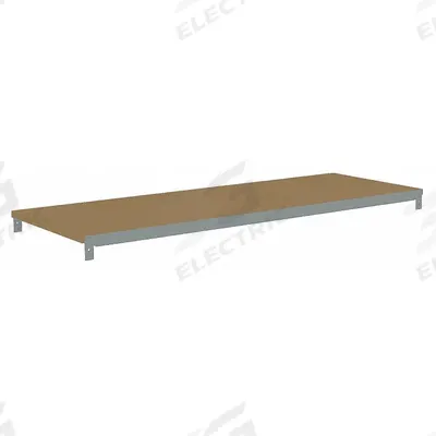 TENNSCO Shelf: 48 in x 18 in, 500 lb Load Capacity, Particleboard, Gray - Particleboard Decking Shelf Kits for Boltless Shelving