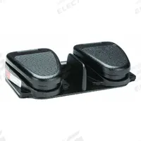 LINEMASTER Foot Switch: Twin Clipper Series, 2 Pedals, Momentary, (2) SPDT (MPN TWIN 632-S). Key specifications — Switch Action: Momentary; Foot Guard Included: No Guard Included; Brand: LINEMASTER; Series: Twin Clipper; Power Source: Electrically Corded.