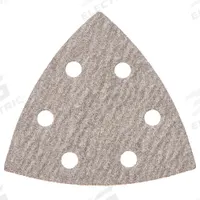 DEWALT Oscillating Tool Sanding Sheet Set: 13/16 in Wd, 80 Grit, Sanding Sheet Set, 12 PK (MPN DWASPTRI08). Key specifications — attr1097525: Silicon Carbide; attr1097555: DEWALT.