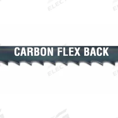 MORSE Band Saw Blade: Carbon Steel, 11 ft 1 in, Flex Back - Wood-Cutting Blades for Curved Cuts