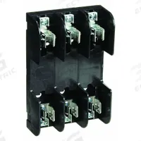 MERSEN Fuse Block: Open Block Design, 3 Pole, 600 V AC, Pressure Plate, Non-Indicating (MPN 60328R). Key specifications — Brand: MERSEN.