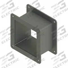 Wireway Nipple: 4 in Wd, 4 in Ht, 3 in Lg, Steel (MPN F44WN3). Key specifications — Brand: HOFFMAN; With Knockouts: No.