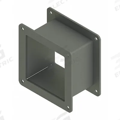 HOFFMAN Wireway Nipple: 4 in Wd, 4 in Ht, 3 in Lg - Nipples for Dust-Tight Wireways