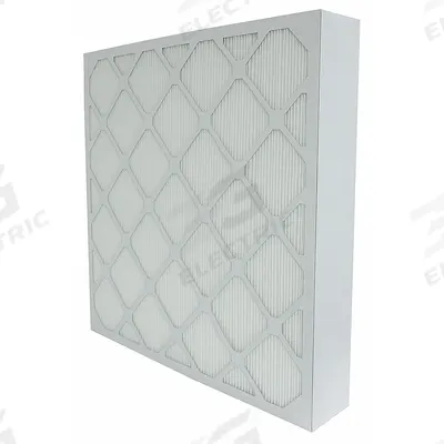 GRAINGER Minipleat Air Filter: 18 in x 24 in x 4 in, Fiberglass, Beverage Board - MERV 13 Minipleat Air Filters