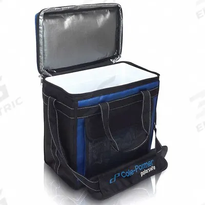 COLE-PARMER Cryogenic Storage Box: 15 in Overall Lg, 13 in Overall Wd, 7 7/8 in Overall Ht - Specimen Transport Coolers