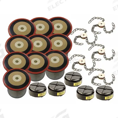 TERRACYCLE REGULATED WASTE Filter Combo Kit: Mfr - Light Bulb & Lamp Crusher Accessories