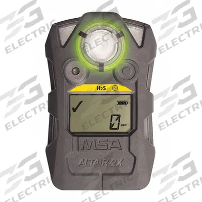 MSA Single-Gas Detector: IP67, Hydrogen Sulfide ( H2S ), MSA ALTAIR 2X, Lithium - Single Gas Detectors