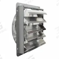 Galvanized Shutter Fan: 20 in Blade, 3 Speed, 1/4 hp, Totally Enclosed Air Over, 3,368 cfm, 120V AC (MPN GSF3-20A). Key specifications — Brand: CANARM; Motor Enclosure: Totally Enclosed Air Over; Frame Material: Aluminum; Number of Speeds: 3; Frame Finish: Galvalume; Nameplate Voltage: 120V AC.