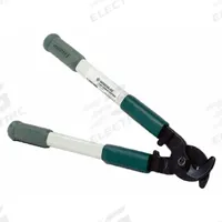 GREENLEE Cable Cutter: Fiberglass Handle, Center, For 500 kcmil Max Dia Aluminum Electric Cable (MPN 718F). Key specifications — attr324789: GREENLEE; attr308384: Center; attr308389: Fiberglass; attr308391: 1 in (Communications Cable ).