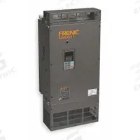 FUJI ELECTRIC Variable Frequency Drive: In Phase Three, Out Phase Three, 100 hp, No Bypass, Manual (MPN FRN0288G2W-2GU). Key specifications — Style: Compact/Heat Sink; Color: Black/Blue/Gray; Output Phase: Three.