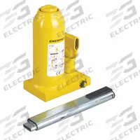 ENERPAC High-Clearance Bottle Jacks: Steel, Manual Handle, Mechanical, 8 ton Load Capacity (MPN GBJ008A). Key specifications — Brand: ENERPAC; Lifting Actuator: Manual Handle; Body Material: Steel.