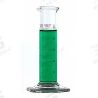 KIMBLE Graduated Cylinder: 50 mL, B, To Deliver (TD), 1 mL Graduation Increments - mL, 4 mL – 50 mL (MPN 20032-50). Key specifications — ASTM Specification: E438-92 (2011); Brand: KIMBLE; USP Specification: Type I; Closure Included: No; Includes: (2) Pour Outs.