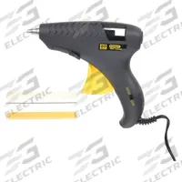 STANLEY Glue Gun: DualMelt, Corded, 5.5 to 7.5 lb/hr, Finger Trigger Actuator, Manual Feed, 120V (MPN STHT72317). Key specifications — Standards: UL Listed; Feed: Manual; Voltage: 120V; Output Rate: 5.5 to 7.5 lb/hr; Series: DualMelt; Brand: STANLEY.