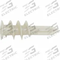 DEWALT Wall Anchor: Includes Screw, Inch, #8 Thread Size, 15/16 in Thread Lg, 9/16 in Dia, 100 PK (MPN 02348-PWR). Key specifications — Compatible Material: Drywall; Includes Screw: Yes; System of Measurement: Inch; Color: White; Brand: DEWALT.