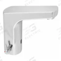 SENSORFLO Bathroom Sensor Faucet: SENSORFLO®, Brass, Polished Chrome Finish, Single-Post, Battery (MPN SF-8702). Key specifications — Brand: SENSORFLO; Includes: Mounting Hardware; Series: SENSORFLO®.