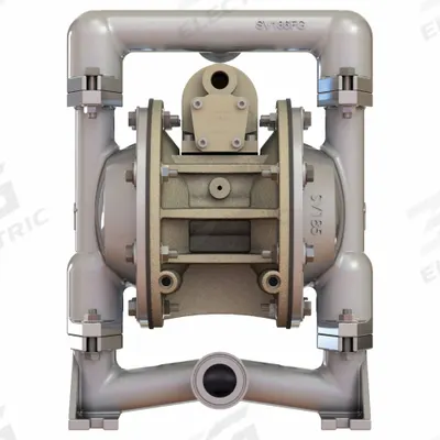 VERSAMATIC Air Operated Double Diaphragm Pump: Stainless Steel, 1 in, NPT, 49 gpm - FDA-Compliant AODD Pumps