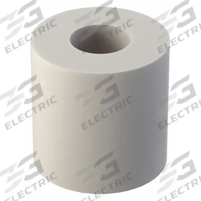 APPROVED VENDOR Spacer: #12 Screw Size, 1/2 in Overall Lg, Round, Nylon, Plain, Nylon - Plastic Spacers