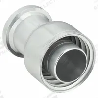 AEROQUIP Hydraulic Flange Fitting: 1 in Hydraulic Hose I.D., 1 1/4 in Hydraulic Flange Size (MPN 1A20FL16). Key specifications — attr95970: Straight; attr95968: Carbon Steel; attr98911: AEROQUIP.