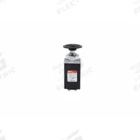 ARO Manual Air Control Valve: 50, Four-Way / Two-Position, Button, Black, 16 scfm Flow Rate - Max (MPN 5041-12). Key specifications — attr1092903: Black; attr1086905: Manual Return; attr1086907: 50; attr1086914: Normally Open; attr1086904: Manual Air Control Valve; attr1086871: 5041-12.