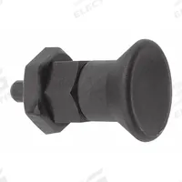 KIPP Indexing Plunger: Nonlocking, Steel, 3/4"-10 Thread, 15 N to 32 N Nose Force (MPN K0631.6410A7). Key specifications — attr1038329: KIPP.