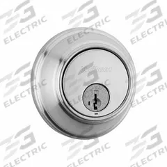 KWIKSET Key Control Deadbolt: Cylindrical, 1 3/4 in Door Thick - Max, Chrome (MPN 817-26D-SMT-UL-RCAL-RCS). Key specifications — ADA Compliant: No; Brand: KWIKSET; Finish: Satin Chromium-Plated; Keyway Type: Kwikset KW1; Includes Core: Core Included.