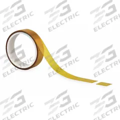 TAPECASE Film Tape: Square, 1 in Wd, 1 in Lg, 2.5 mil Thick, Polyimide Film, Silicone, Brown, 28 PK (MPN 16U723). Key specifications — Series: KD.