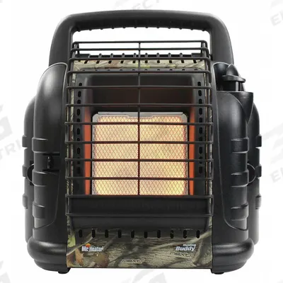 MR. HEATER Portable Gas Tabletop Heater: 12,000 BtuH Heating Capacity Output - Portable Gas Table-Top Heaters