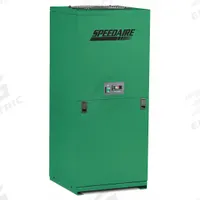 SPEEDAIRE Refrigerated Air Dryer: ISO Class 6, 125 cfm, 230V AC, 1 in NPT, 50°F Dew Point, 1.97 kW (MPN 55EY13). Key specifications — attr109787: 230V AC; attr109807: HITN; attr109762: SPEEDAIRE.