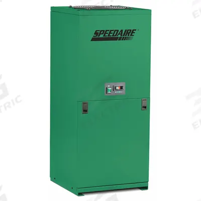 SPEEDAIRE Refrigerated Air Dryer: ISO Class 6, 125 cfm, 230V AC, 1 in NPT, 50°F Dew Point - High Inlet Temperature Non-Cycling Refrigerated Compressed Air Dryers