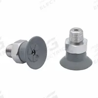SCHMALZ Vacuum Pad Assembly: 1/8 in NPT, 22.8 mm Pad Dia, NBR, 55 A, Gray, 15.5 mm Pad Ht (MPN 10.01.01.15022). Key specifications — attr1019168: 55 A; attr1019165: 10.01.01.15022; attr1019167: SCHMALZ; attr1019180: Gray.